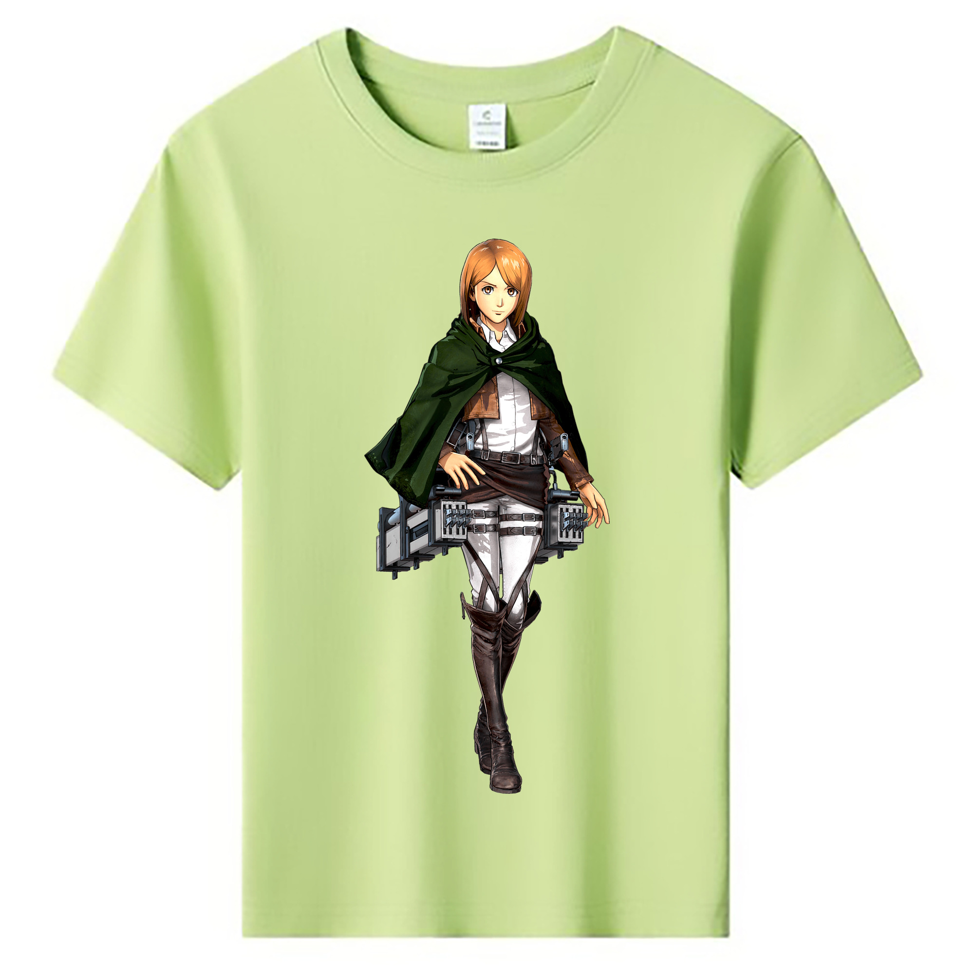 （画像用） 進撃の巨人 ペトラ·ラル Attack on Titan Petra Rall 綿100％キッズTシャツ（フロントプリント）